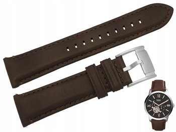 Pasek Fossil ME3061 brązowy 22 mm oryginał - FOSSIL