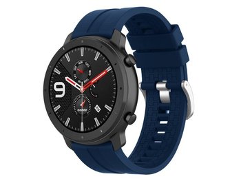 Pasek gumowy Alogy soft do Samsung Gear S3/ Watch 46mm Granatowy - Alogy