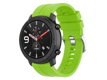 Pasek gumowy Alogy soft do Samsung Gear S3/ Watch 46mm Zielony - Alogy