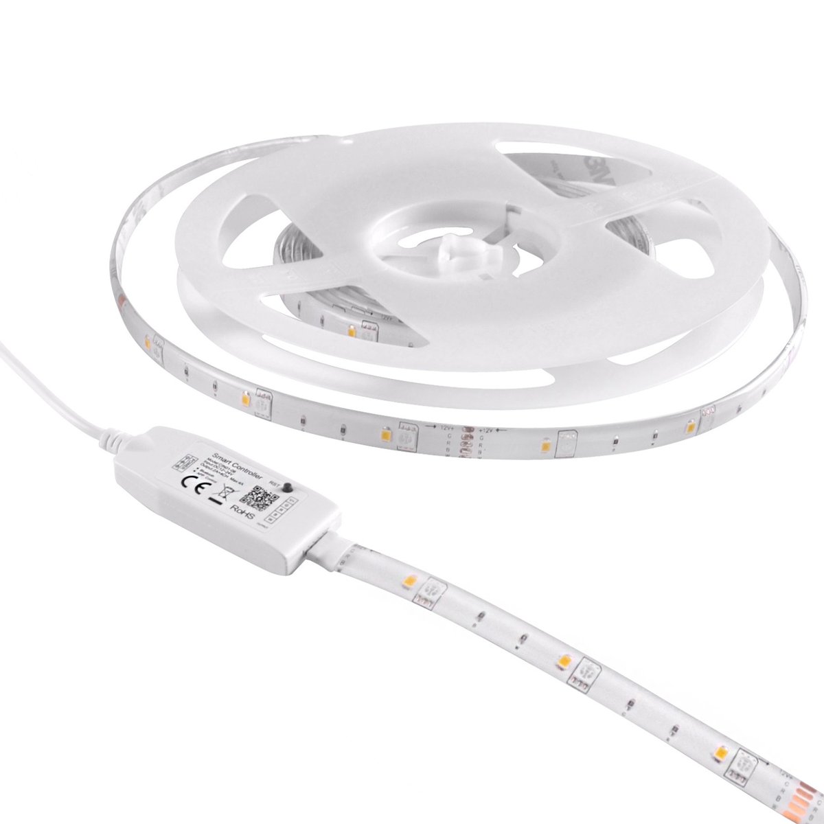 Фото - Лампочка Polux Pasek LED Wi-Fi SMART RGB 6,5W 313904  540lm taśma 2m 4000K biała 