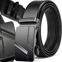 Pasek Męski Automat Automatyczny Do Spodni Garnituru Elegancki Klamra 120Cm