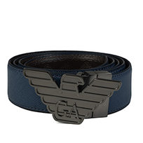 Pasek męski Giorgio Armani Dwustronny skóra Y4S270 YLP4X 88018 BLUE ARMANI