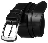 Pasek męski skórzany PTN PM-24-100-SPL-6936 Black Peterson