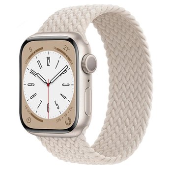 Pasek Nylon Strap Do Apple Watch 1 2 3 4 5 6 7 Se 38/40/41Mm - Mleczny Biały - Bowi