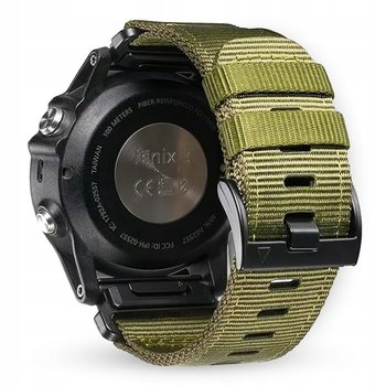 PASEK NYLONOWY DO GARMIN FENIX 5 6 7 8 E PRO SOLAR INSTINCT EPIX QUCIKFIT - JG-SMART
