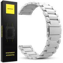 Pasek Opaska Bransoleta Spacecase Stainless Steel do Smartwatch 22mm silver