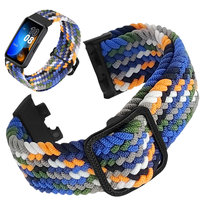 Pasek opaska do Huawei Band 8 i Band 9 elastyczny (Jeansowy)