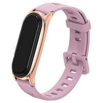 PASEK OPASKA DUO do XIAOMI MI BAND 7 (Różowy) Chronsmarta