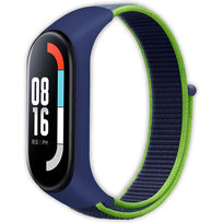 Pasek opaska nylonowa Vanfone do Xiaomi Mi Band 3/4/5/6/7, granatowy