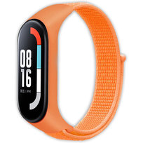 Pasek opaska nylonowa Vanfone do Xiaomi Mi Band 3/4/5/6/7, pomarańczowy