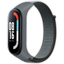 Pasek opaska nylonowa Vanfone do Xiaomi Mi Band 3/4/5/6/7, szary