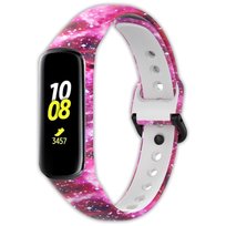 Pasek opaska silikonowa Vanfone do Samsung Galaxy Fit 2 SM-R220, galaktyka