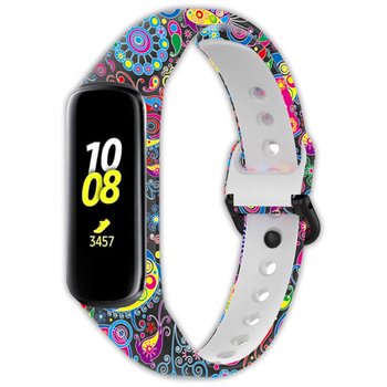 Pasek opaska silikonowa Vanfone do Samsung Galaxy Fit 2 SM-R220, kolorowy mix - Vanfone