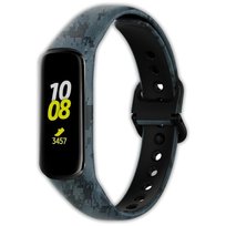 Pasek opaska silikonowa Vanfone do Samsung Galaxy Fit 2 SM-R220, moro szare