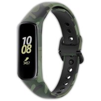 Pasek opaska silikonowa Vanfone do Samsung Galaxy Fit 2 SM-R220, moro zielone