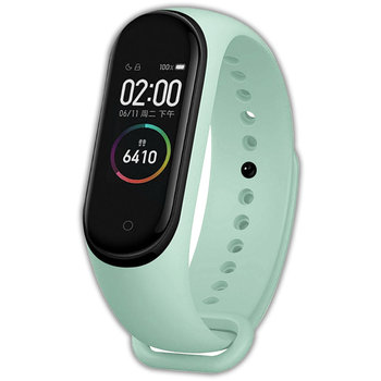 Pasek opaska silikonowa vanfone do xiaomi mi band 3/4, akwamaryn - Vanfone