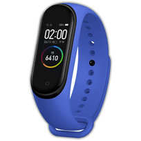 Pasek opaska silikonowa vanfone do xiaomi mi band 3/4, chabrowy