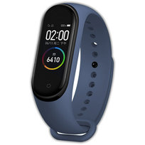 Pasek opaska silikonowa vanfone do xiaomi mi band 3/4, granatowy