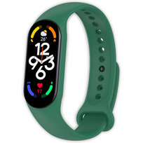 Pasek opaska silikonowa Vanfone do Xiaomi Mi Band 5/6/7, sosnowy