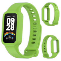 Pasek opaska silikonowa Vanfone do Xiaomi Mi Smart Band 9 Active/Redmi Smart Band 3, zielony