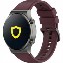 Pasek Opaska Spacecase Easy Band do Smartwatch  22MM dark red