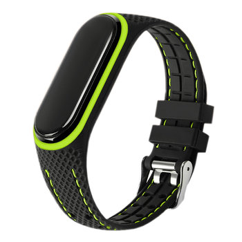 PASEK OPASKA SPORTOWA do XIAOMI MI BAND 3/4 (zielona) - Xiaomi