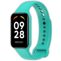 Pasek opaska Vanfone do Xiaomi Mi Smart Band 8 Active/Redmi Smart Band 2, turkusowy