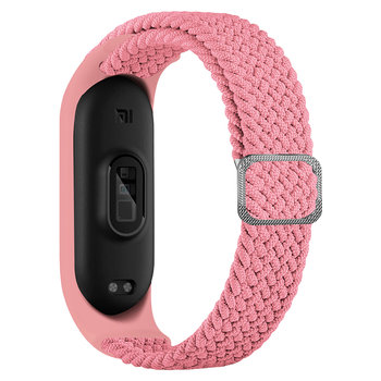 Pasek Opaska z klamrą do Xiaomi Mi Band 3/4/5/6 "Różowy" - DreamLab