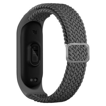 Pasek Opaska z klamrą do Xiaomi Mi Band 3/4/5/6 "Szary" - DreamLab