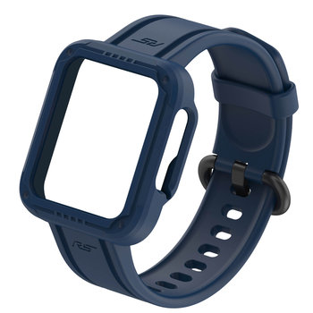 Pasek Redmi Watch 2 Lite / Watch 2 Silikonowy zderzak niebieski - Avizar