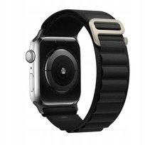 Pasek Rzep Haczyk do Apple Watch 1 2 3 4 5 6 7 8 9 SE 42/44/45mm CZARNY Inna marka