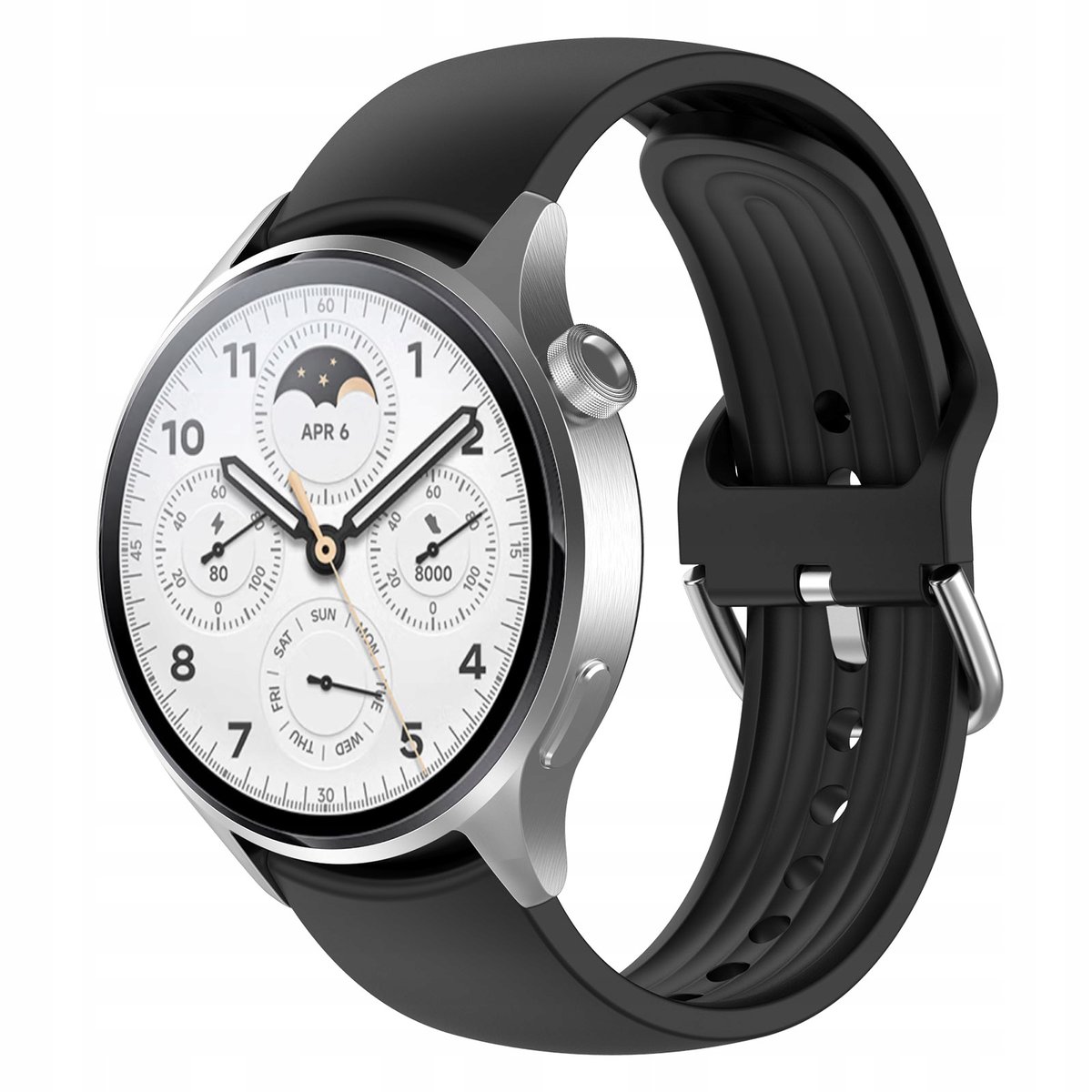 Фото - Ремінець для годинника / браслета Bizon Pasek Silikonowy  Do Xiaomi Watch S1 Pro 