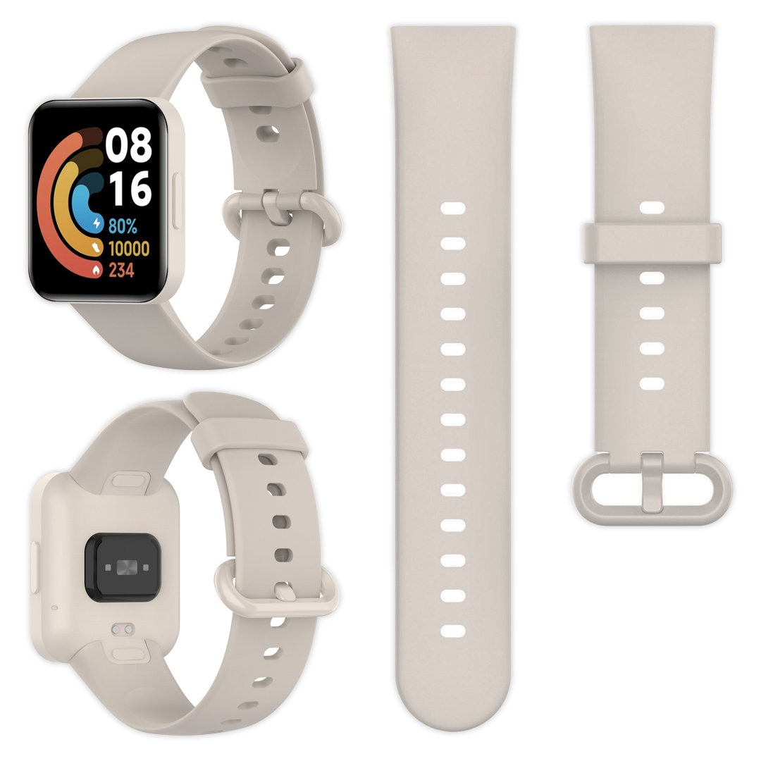 Фото - Ремінець для годинника / браслета Xiaomi Pasek silikonowy Vanfone do  Redmi Watch 2 Lite, kremowy 