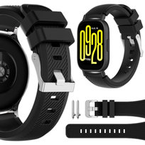 Pasek silikonowy Vanfone do Xiaomi Redmi Watch 5 Active / 5 Lite, czarny