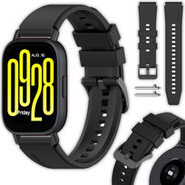 Pasek silikonowy Vanfone do Xiaomi Redmi Watch 5 Active / 5 Lite, czarny