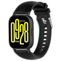 Pasek silikonowy Vanfone do Xiaomi Redmi Watch 5 Active / 5 Lite, czarny