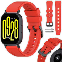 Pasek silikonowy Vanfone do Xiaomi Redmi Watch 5 Active / 5 Lite, czerwony