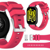 Pasek silikonowy Vanfone do Xiaomi Redmi Watch 5 Active / 5 Lite, hot pink
