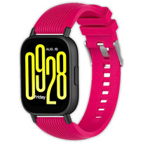 Pasek silikonowy Vanfone do Xiaomi Redmi Watch 5 Active / 5 Lite, hot pink