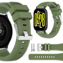 Pasek silikonowy Vanfone do Xiaomi Redmi Watch 5 Active / 5 Lite, khaki