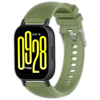 Pasek silikonowy Vanfone do Xiaomi Redmi Watch 5 Active / 5 Lite, khaki