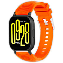 Pasek silikonowy Vanfone do Xiaomi Redmi Watch 5 Active / 5 Lite, pomarańczowy