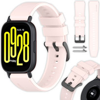 Pasek silikonowy Vanfone do Xiaomi Redmi Watch 5 Active / 5 Lite, pudrowy róż