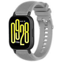 Pasek silikonowy Vanfone do Xiaomi Redmi Watch 5 Active / 5 Lite, szary