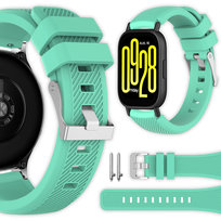 Pasek silikonowy Vanfone do Xiaomi Redmi Watch 5 Active / 5 Lite, turkusowy