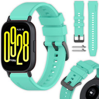 Pasek silikonowy Vanfone do Xiaomi Redmi Watch 5 Active / 5 Lite, turkusowy