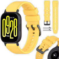 Pasek silikonowy Vanfone do Xiaomi Redmi Watch 5 Active / 5 Lite, żółty