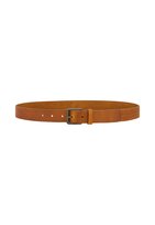 PASEK SKÓRZANY BRĄZOWY WRANGLER 112358070 LEATHER BELT COGNAC 100 Wrangler