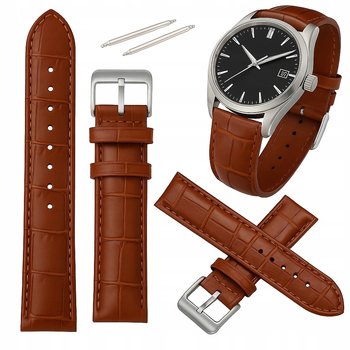 Pasek skórzany jasny brązowy 16mm - Inna marka