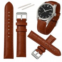Pasek skórzany jasny brązowy 22mm